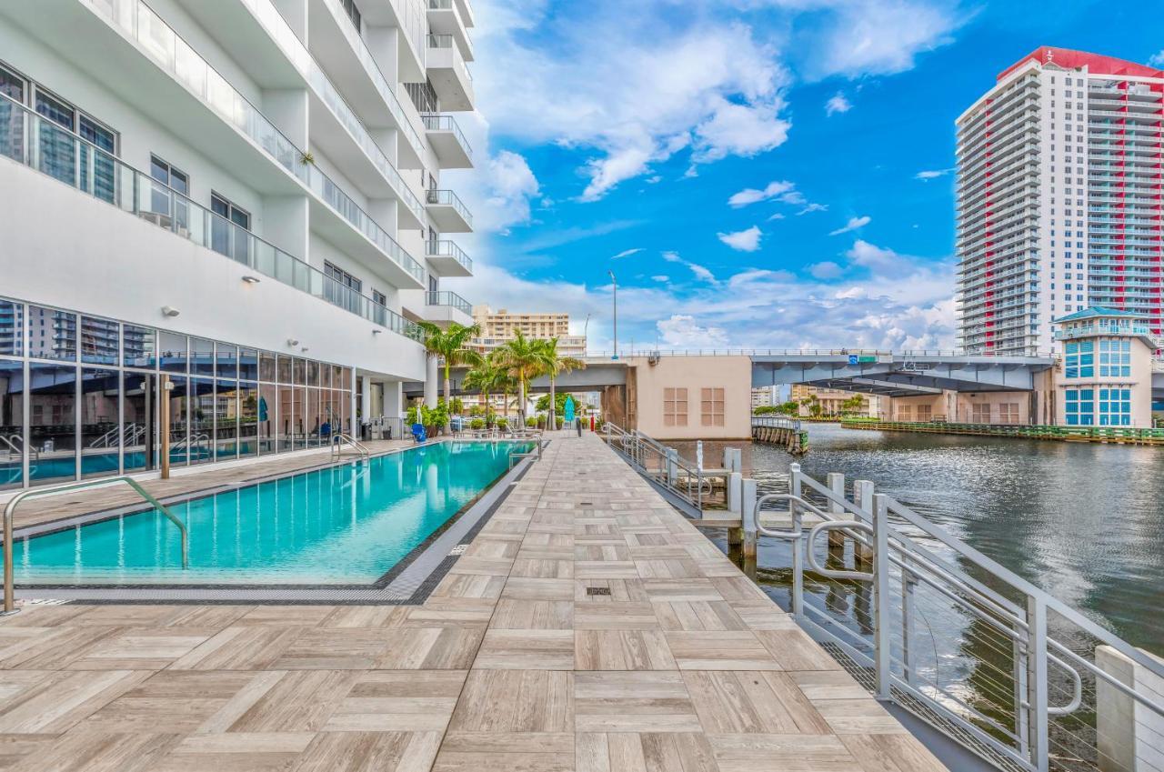 Hyde Beach House Three-Bedroom, Waterfront, Ocean And Intercostal View, Rooftop Pool, 5 Min Walk To Beach Hollywood Esterno foto