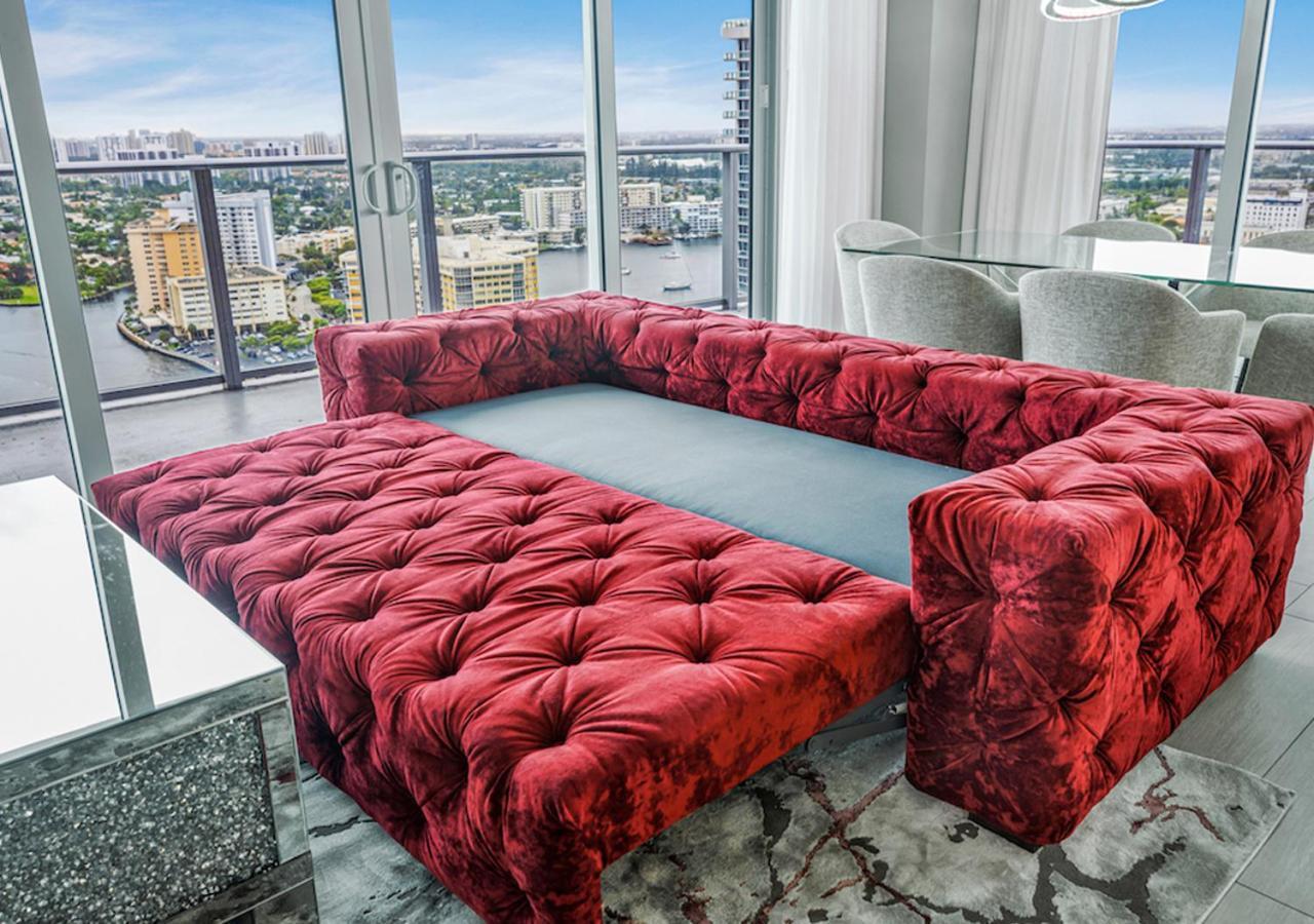 Hyde Beach House Three-Bedroom, Waterfront, Ocean And Intercostal View, Rooftop Pool, 5 Min Walk To Beach Hollywood Esterno foto