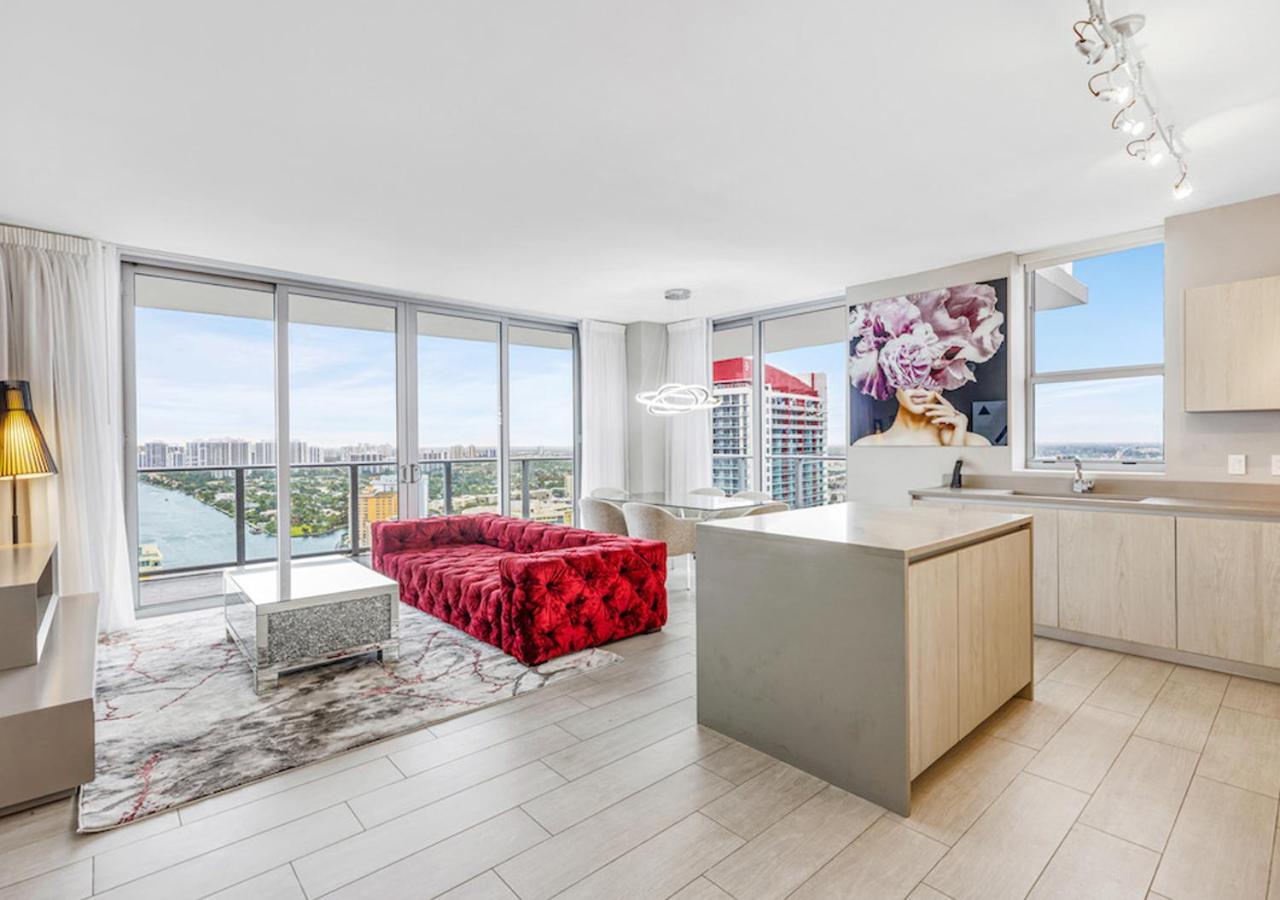 Hyde Beach House Three-Bedroom, Waterfront, Ocean And Intercostal View, Rooftop Pool, 5 Min Walk To Beach Hollywood Esterno foto