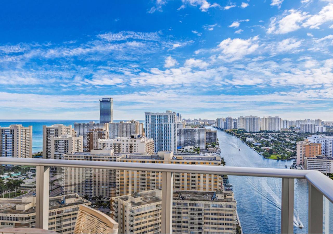 Hyde Beach House Three-Bedroom, Waterfront, Ocean And Intercostal View, Rooftop Pool, 5 Min Walk To Beach Hollywood Esterno foto